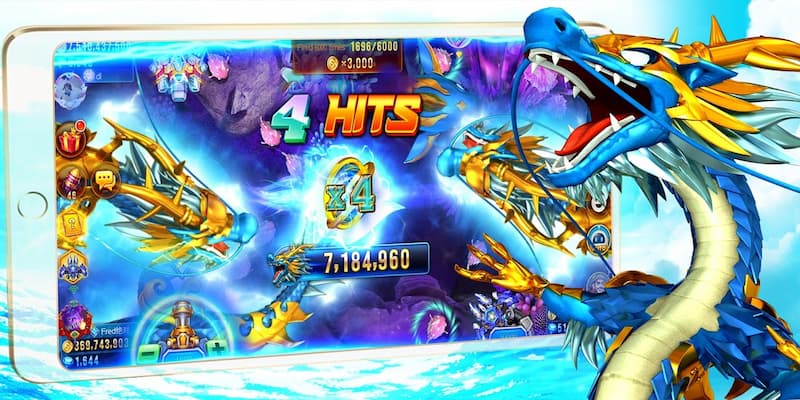 Bắn cá long vương Hit Club: Bí kíp chơi giành thưởng lớn 4 Sảnh có tỉ lệ đổi thưởng cực cao