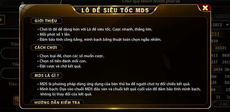 Lô đề Hit Club: Về bờ nhanh chóng với tỷ lệ ăn cực cao 4 Hướng dẫn chơi lô đề siêu tốc MD5 cực dễ