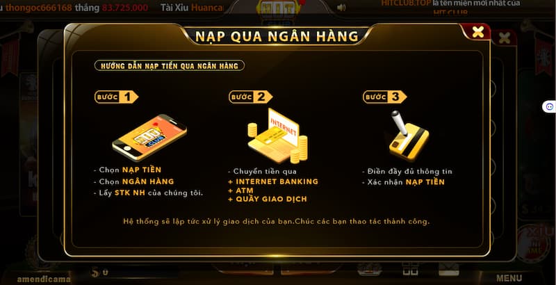 Nạp tiền Hit Club: Hướng dẫn nhanh chóng trong 3 phút 6 Những lưu ý khi tiến hành nạp tiền tại đây