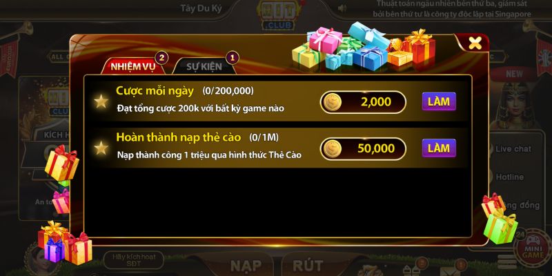 Quay hũ Hit Club: Tìm hiểu về tựa game hot 2025 3 Đa dạng chương trình thưởng cược cho bet thủ