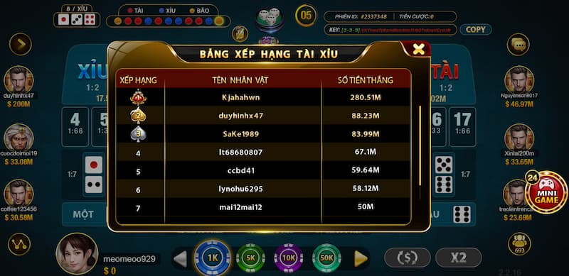 Sicbo Hit Club: Trải nghiệm game hot thử vận may cực đã 4 Các tính năng hỗ trợ khi chơi Sicbo tại cổng game