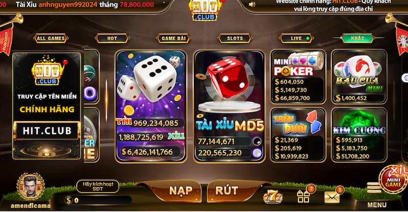 Tài xỉu Hit Club: Thiên đường giải trí cá cược số 1 2 Tài xỉu Hit club là gì?