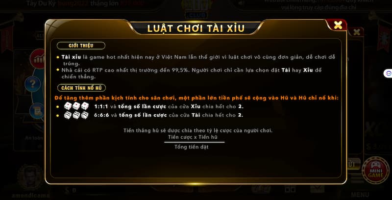 Tài xỉu Hit Club: Thiên đường giải trí cá cược số 1 3 Các phương pháp tính điểm của tài xỉu