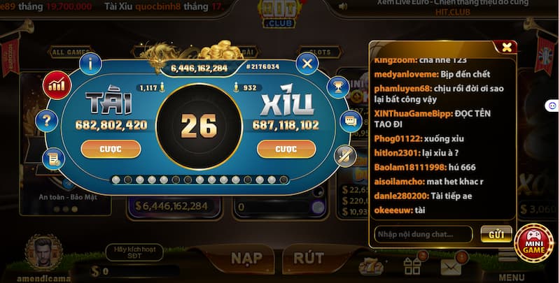 Tài xỉu Hit Club: Thiên đường giải trí cá cược số 1 4 Ưu điểm của trò chơi tài xỉu tại đây